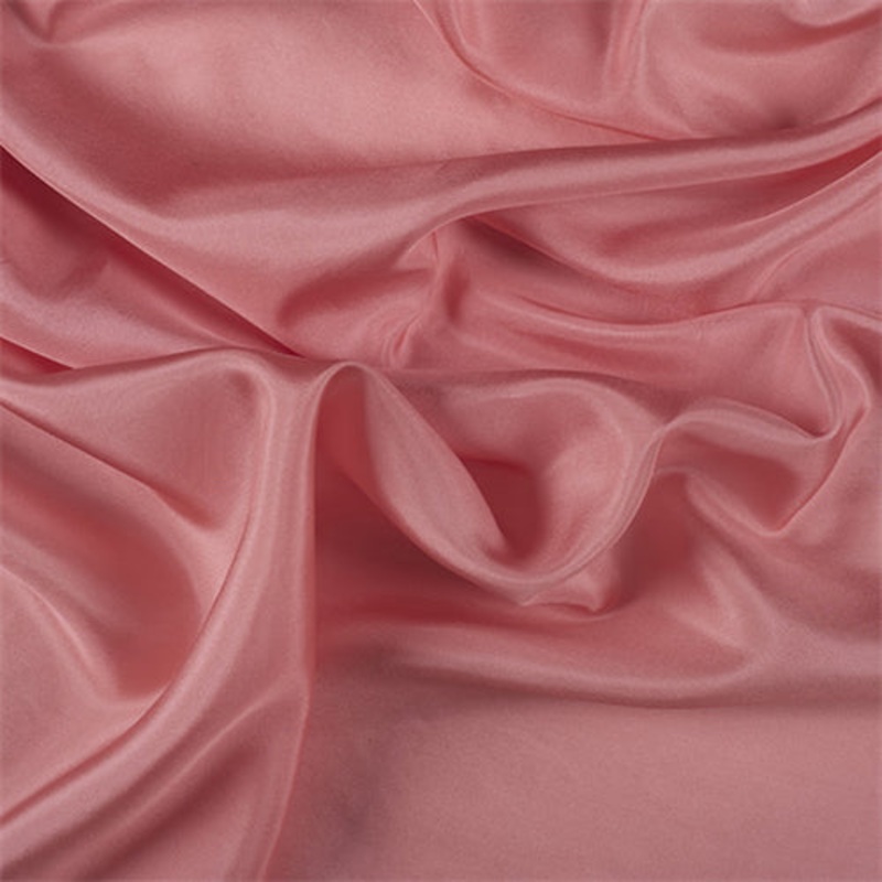 Runway Silks Coral Orange Silk Habotai Fabric – Reorderable