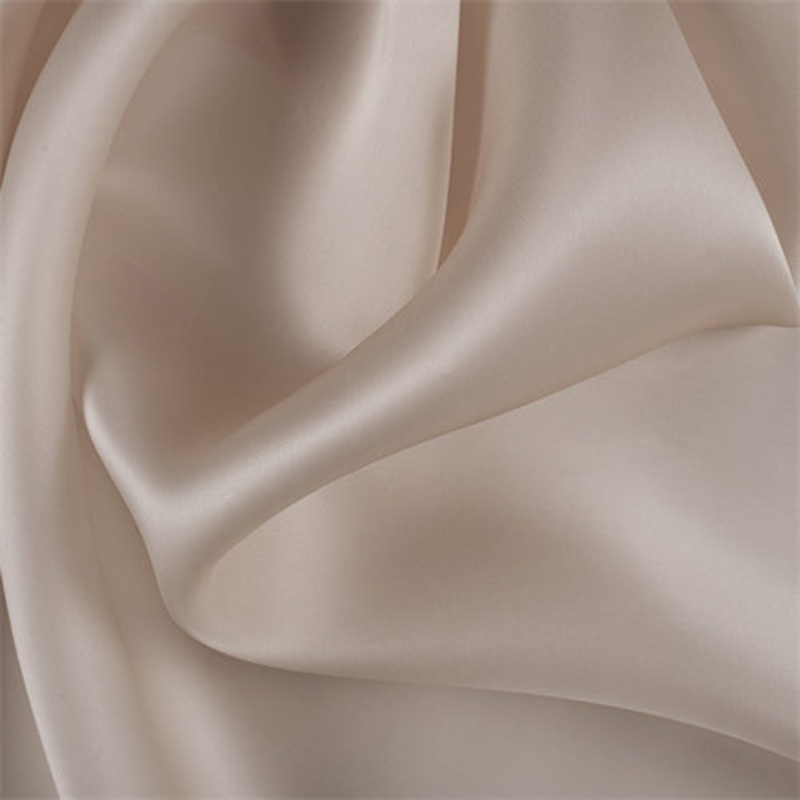 Runway Silks Pale Peach Silk Satin Organza Fabric – Reorderable