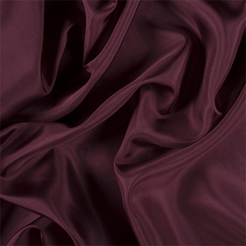 Runway Silks Wine Silk Habotai Fabric – Reorderable
