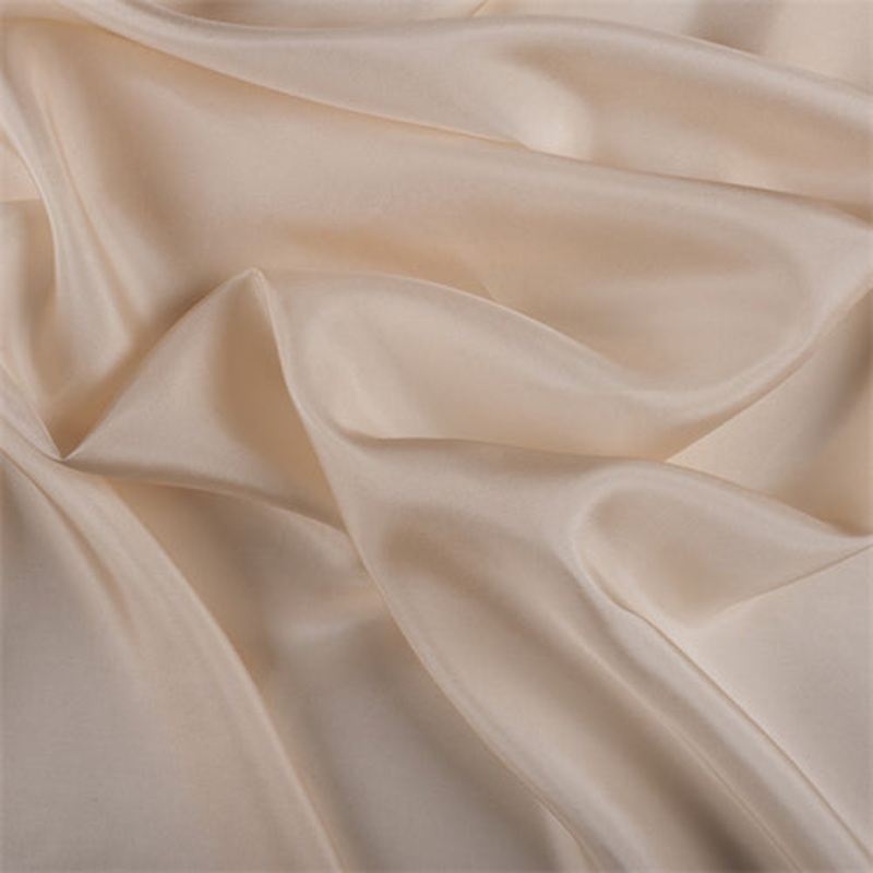 Runway Silks Champagne Silk Habotai Fabric – Reorderable