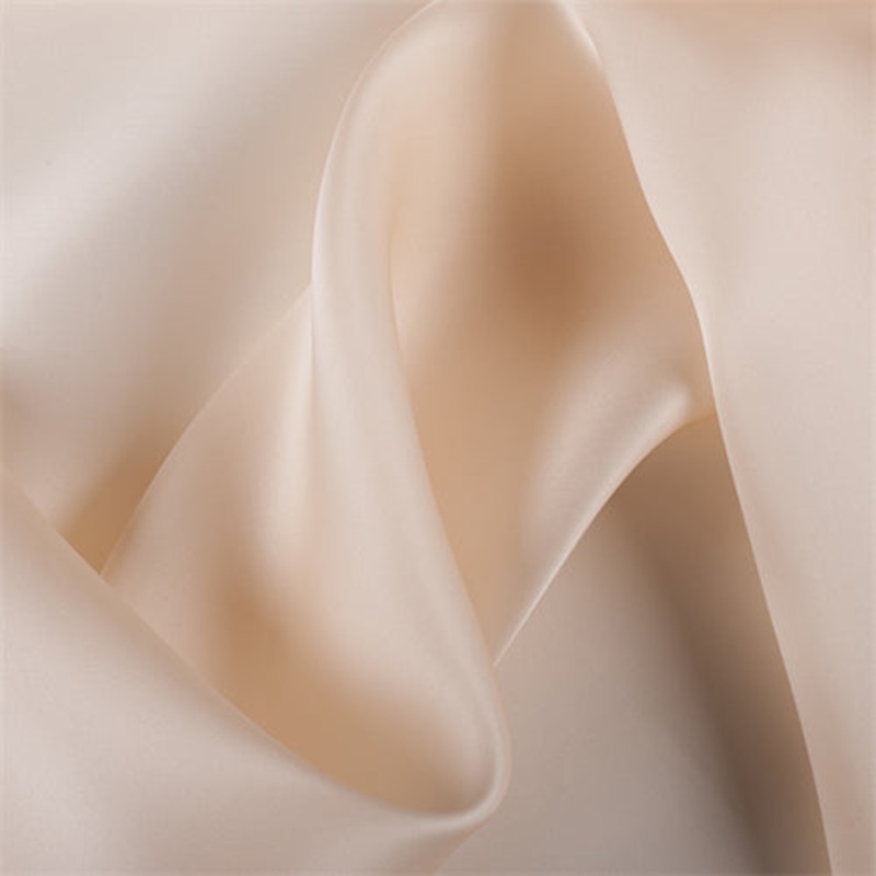 Runway Silks Champagne Silk Satin Organza Fabric – Reorderable
