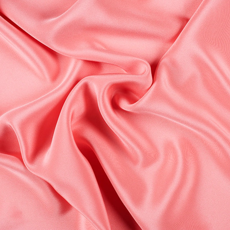 Runway Silks Coral Orange Silk Crepe de Chine Fabric – Reorderable