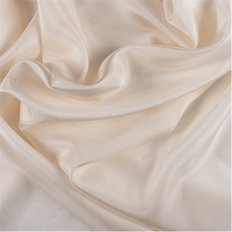 Runway Silks Cream Silk Crepe de Chine Fabric – Reorderable