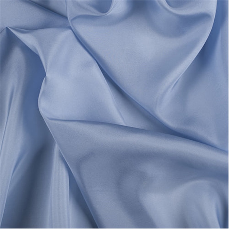 Runway Silks Sky Blue Silk Crepe de Chine Fabric – Reorderable