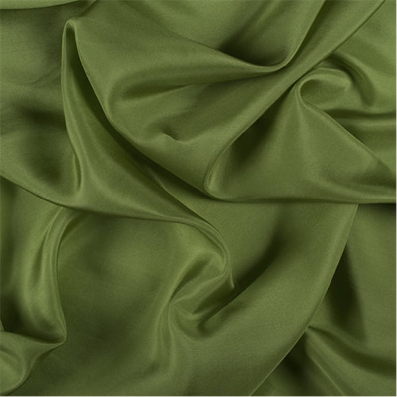 Runway Silks Apple Green Silk Crepe de Chine Fabric – Reorderable
