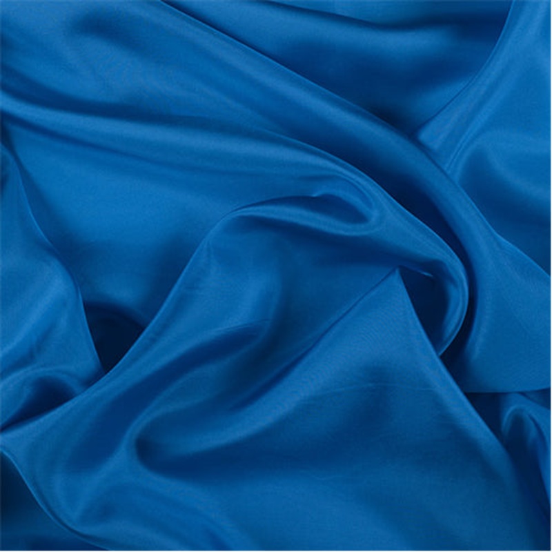 Runway Silks Bright Blue Silk Crepe de Chine Fabric – Reorderable
