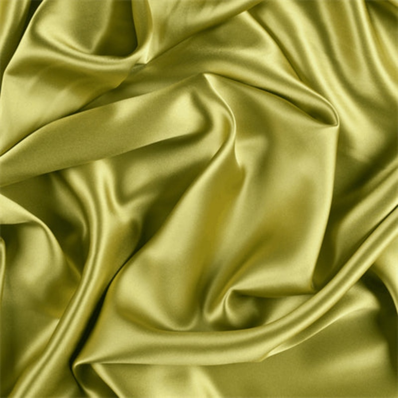 Runway Silks Chartreuse Stretch Silk Charmeuse Fabric – Reorderable