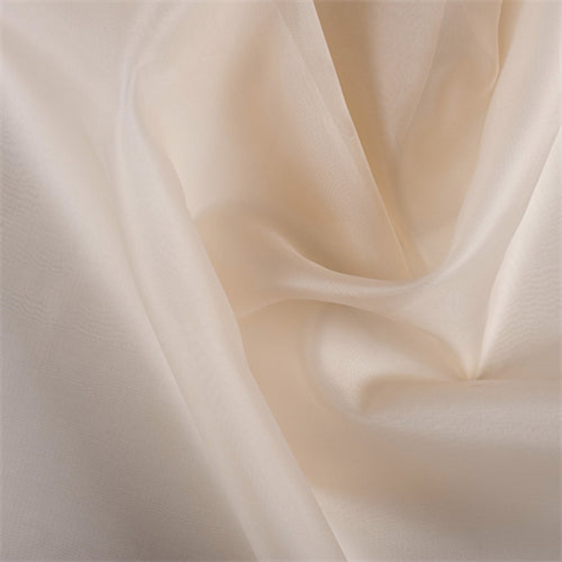 Runway Silks Cream Silk Organza Fabric – Reorderable