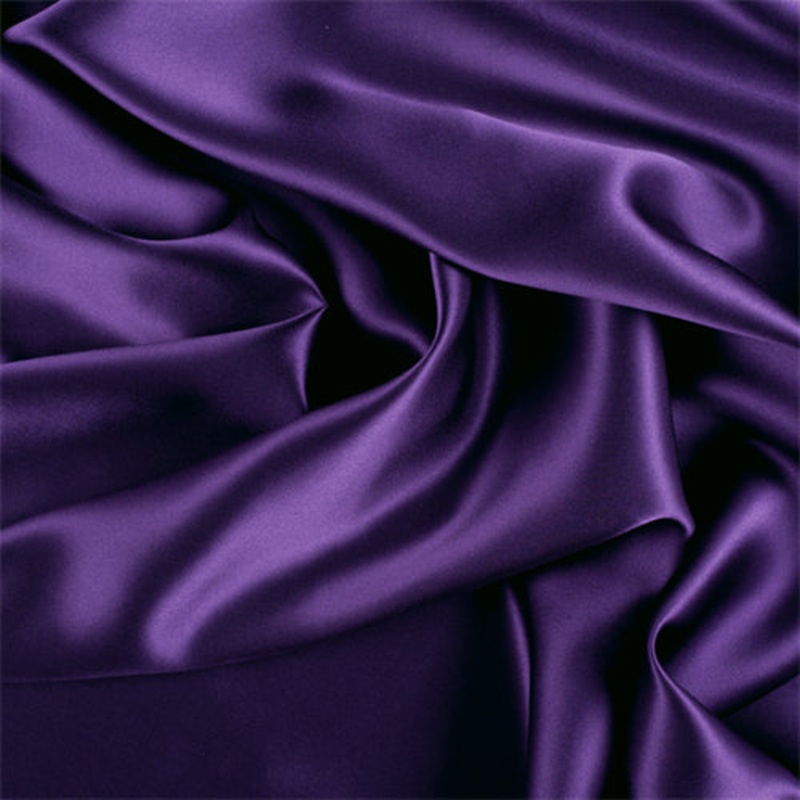 Runway Silks Purple Stretch Silk Charmeuse Fabric – Reorderable