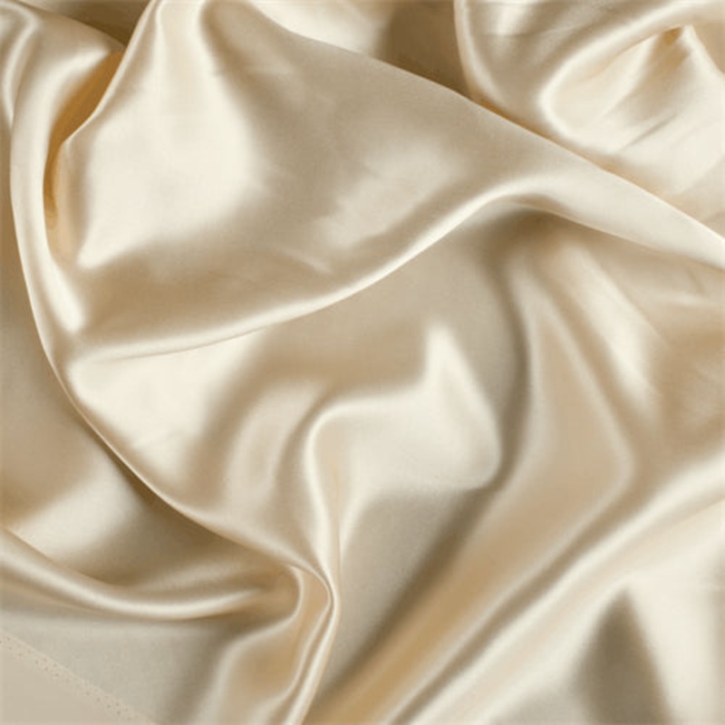 Runway Silks Soft Yellow Stretch Silk Charmeuse Fabric – Reorderable
