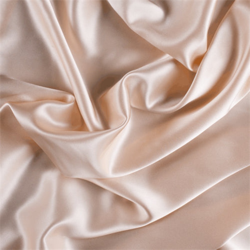 Runway Silks Vanilla Stretch Silk Charmeuse Fabric – Reorderable
