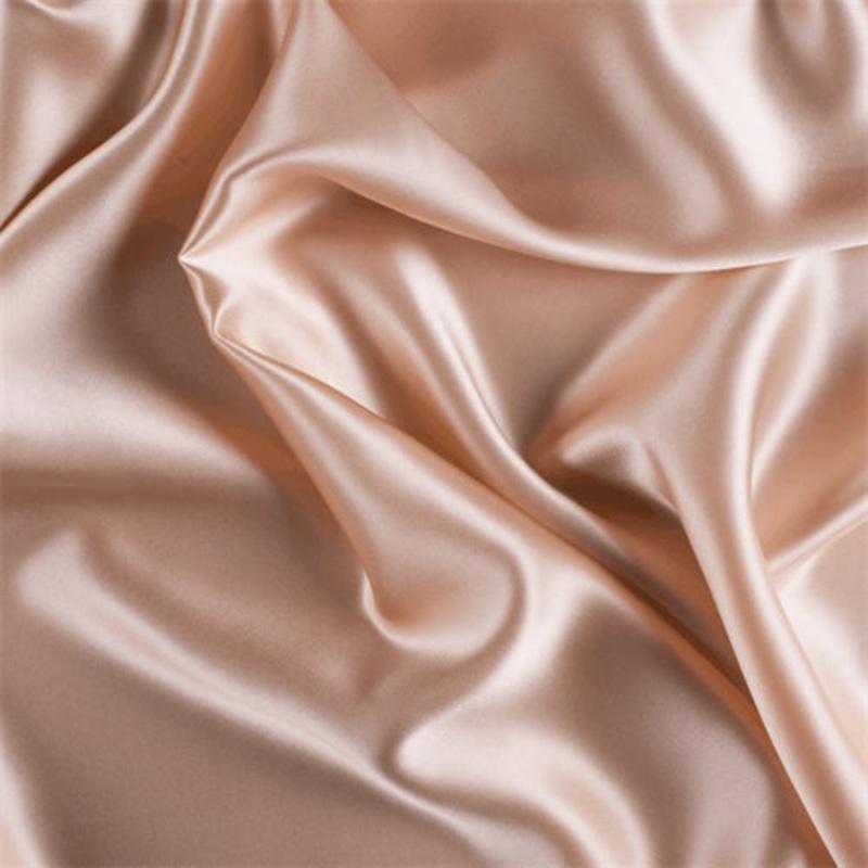 Runway Silks Bisque Stretch Silk Charmeuse Fabric – Reorderable