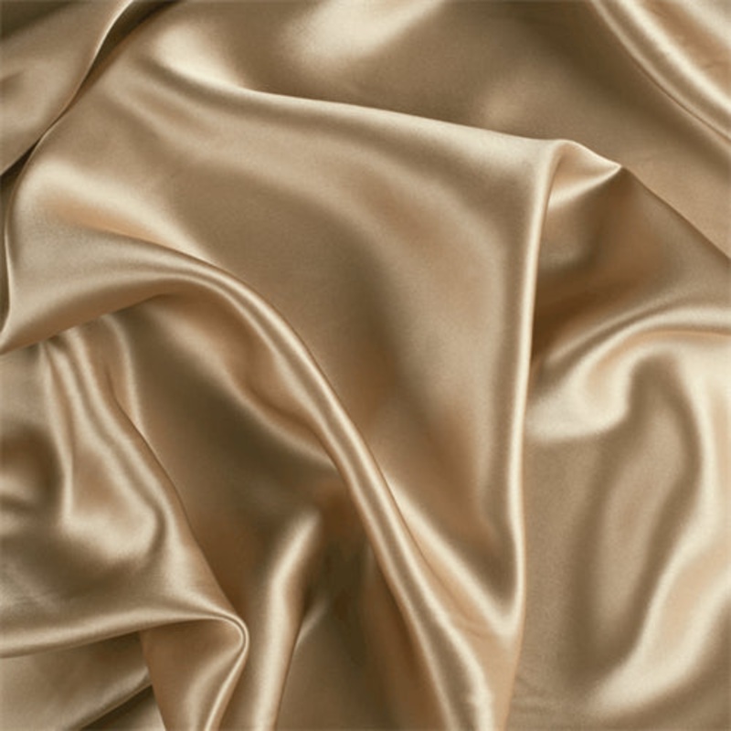 Runway Silks Camel Silk Charmeuse Fabric – Reorderable