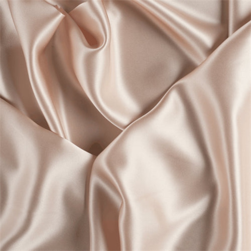 Runway Silks Pale Peach Silk Charmeuse Fabric – Reorderable