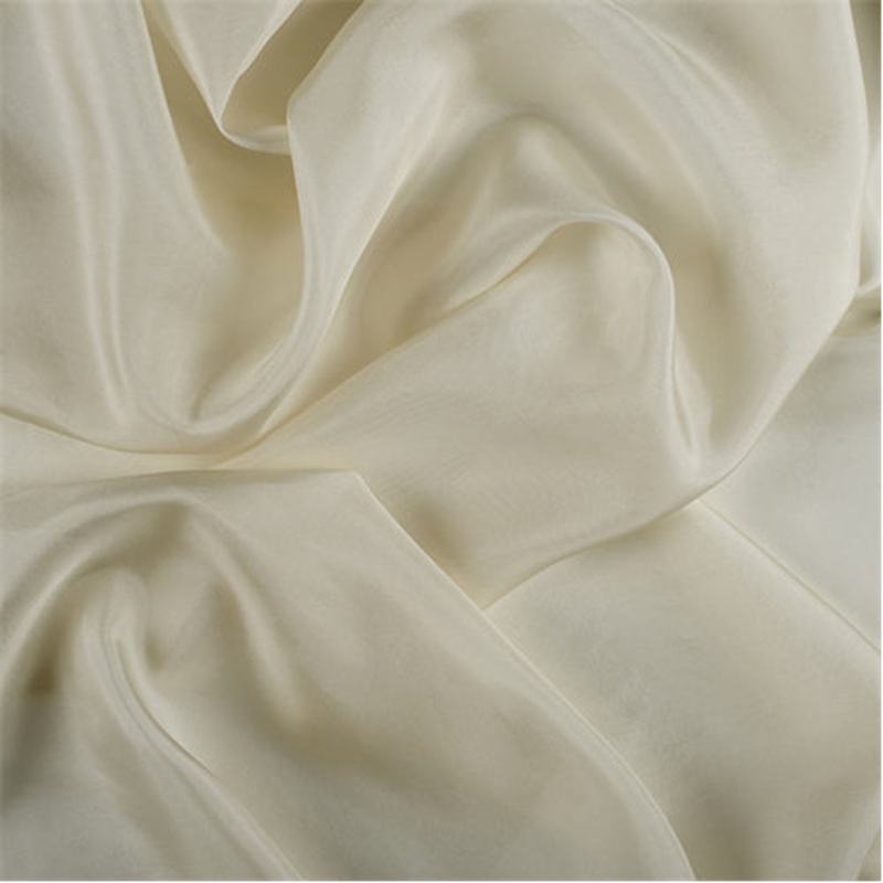 Runway Silks Pale Yellow Silk Crepe de Chine Fabric – Reorderable