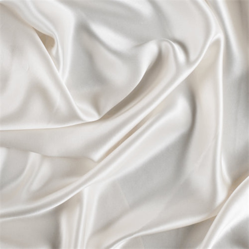 Runway Silks Vanilla Silk Charmeuse Fabric – Reorderable