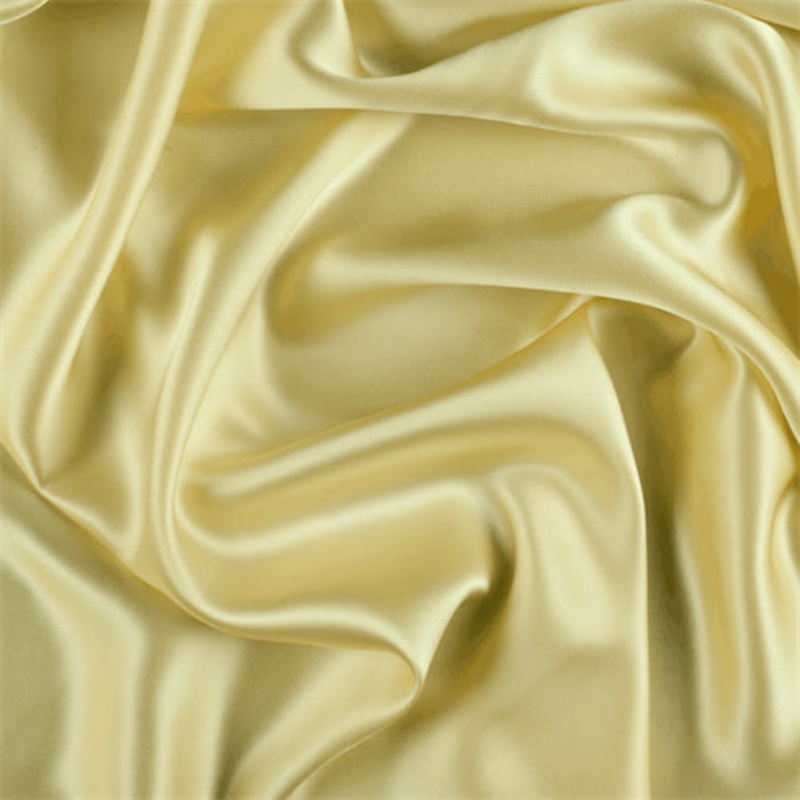 Runway Silks Yellow Stretch Silk Charmeuse Fabric – Reorderable