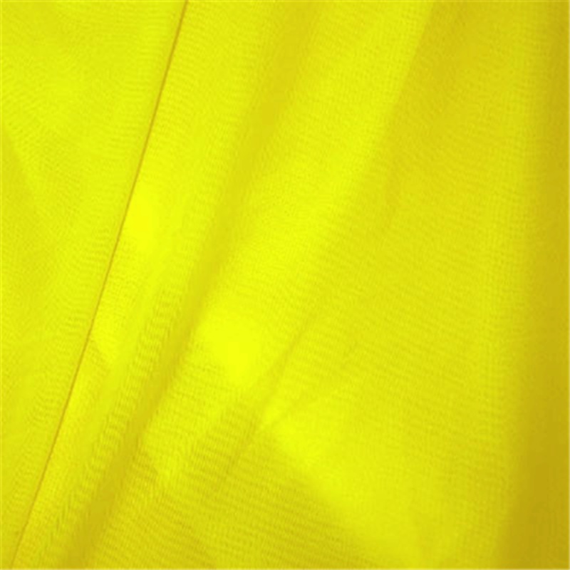 Yellow Stretch Mesh Bolt Fabric