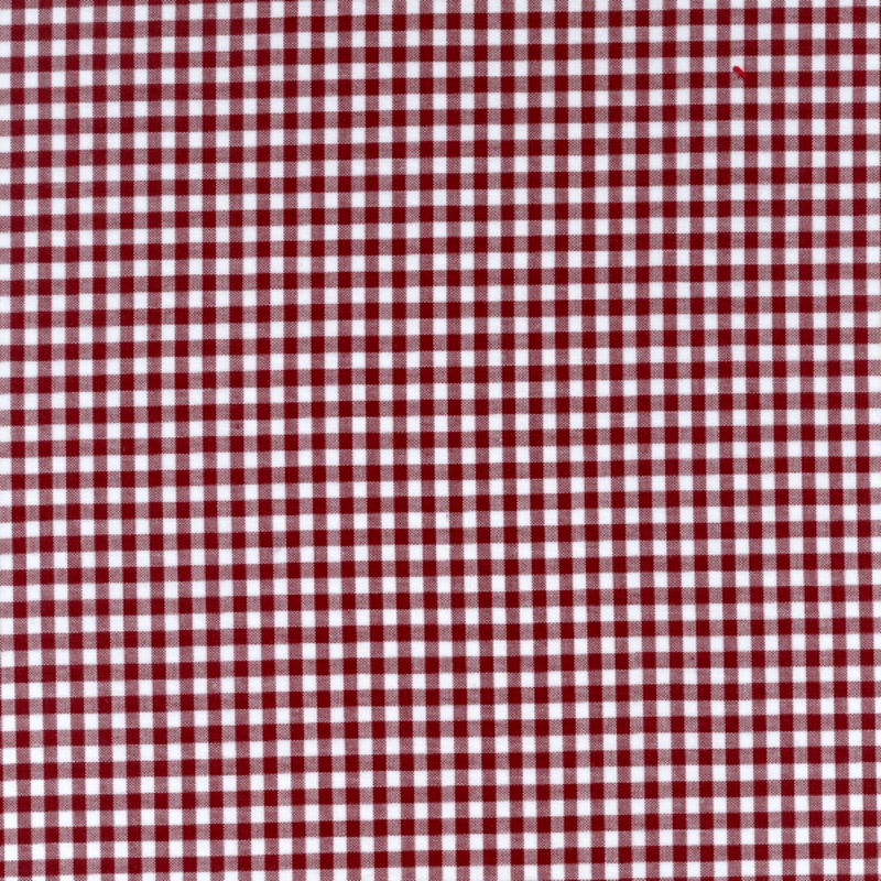 Berry 1/8 Inch Gingham Fabric – Reorderable
