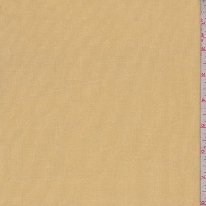 Apricot Yellow Slinky Knit Fabric