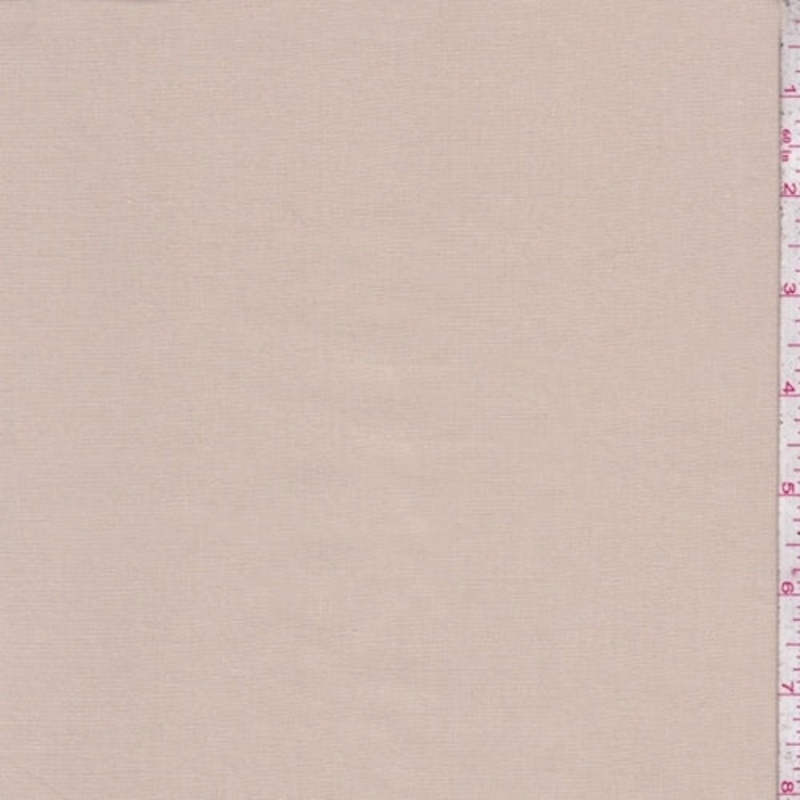 Almond Stretch Poplin Fabric