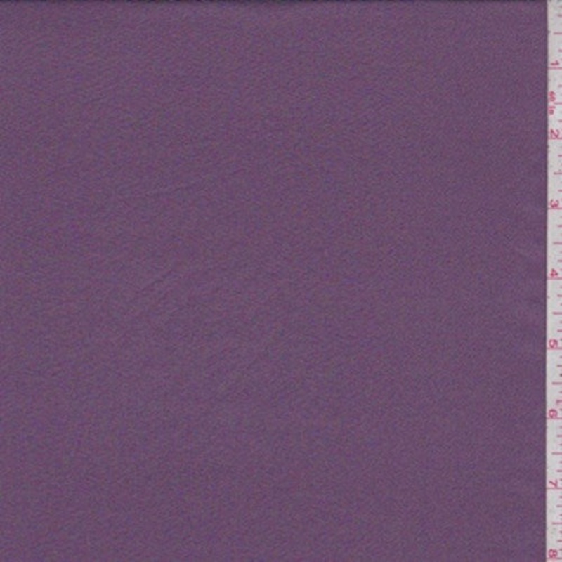 Amethyst Stretch Silk Chiffon Fabric