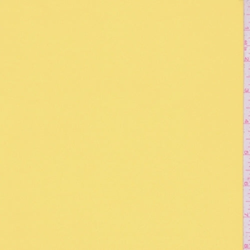Aurora Yellow Georgette Silk Chiffon Fabric