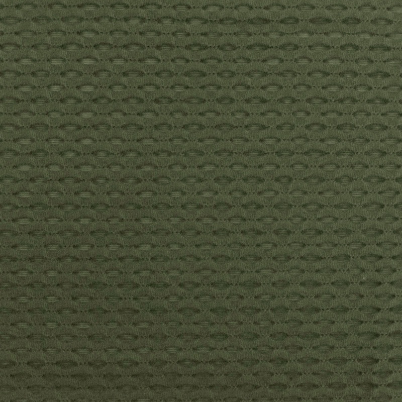 Army Green Famous Maker Stretch 3D Mesh Yoga Activewear Fabric
