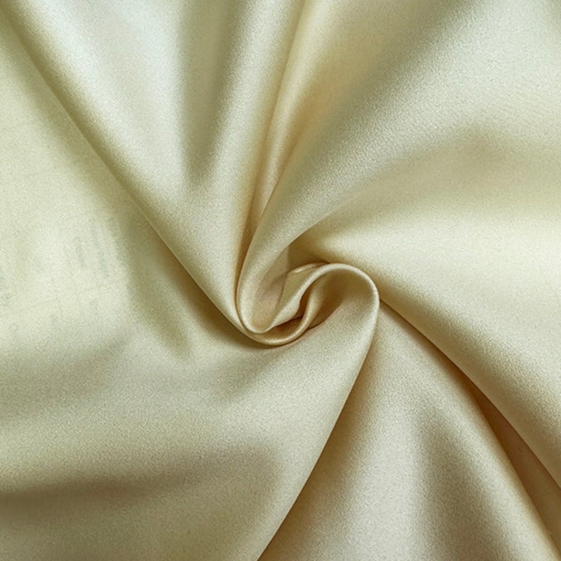 Banana Yellow Marquis Satin Fabric