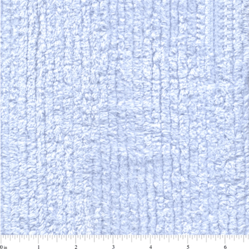 10 YD Bolt-Blue Cotton Chenille Fabric