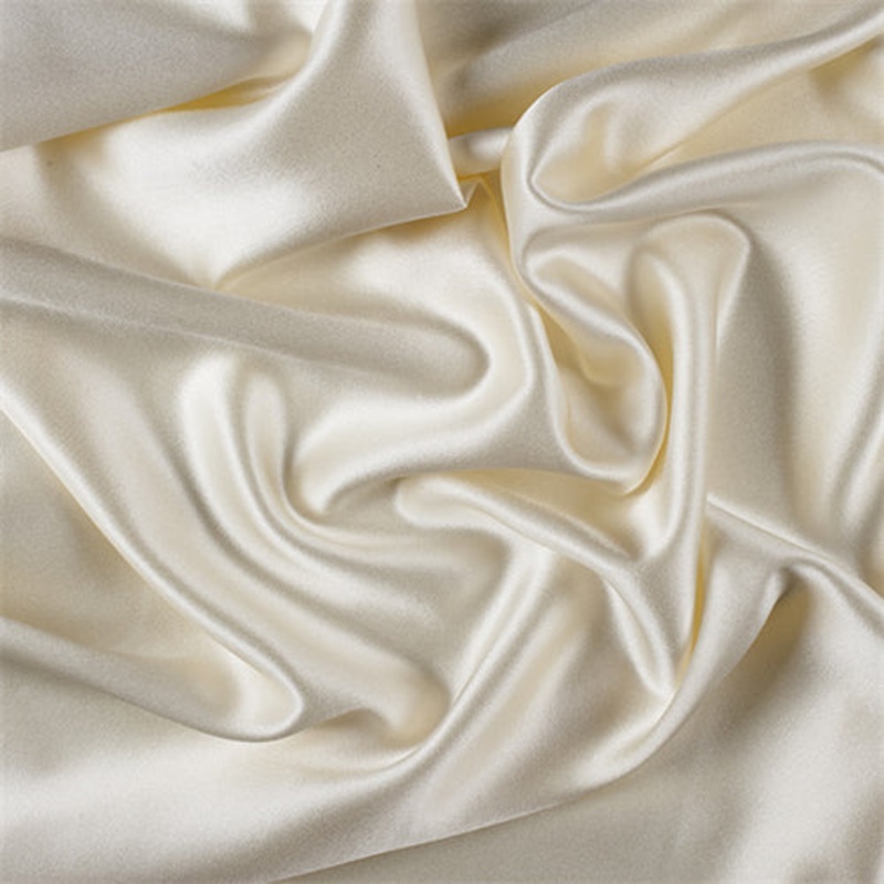 Runway Silks Pale Yellow Silk Crepe Back Satin Fabric – Reorderable