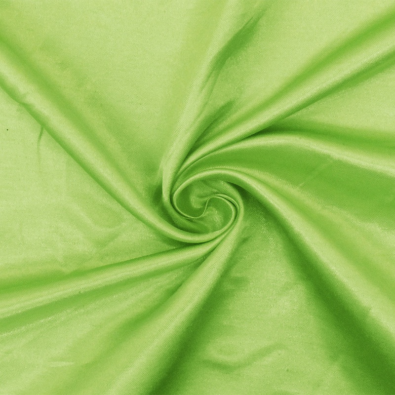 Beauty Green Solid Poly Antique Satin Woven Fabric