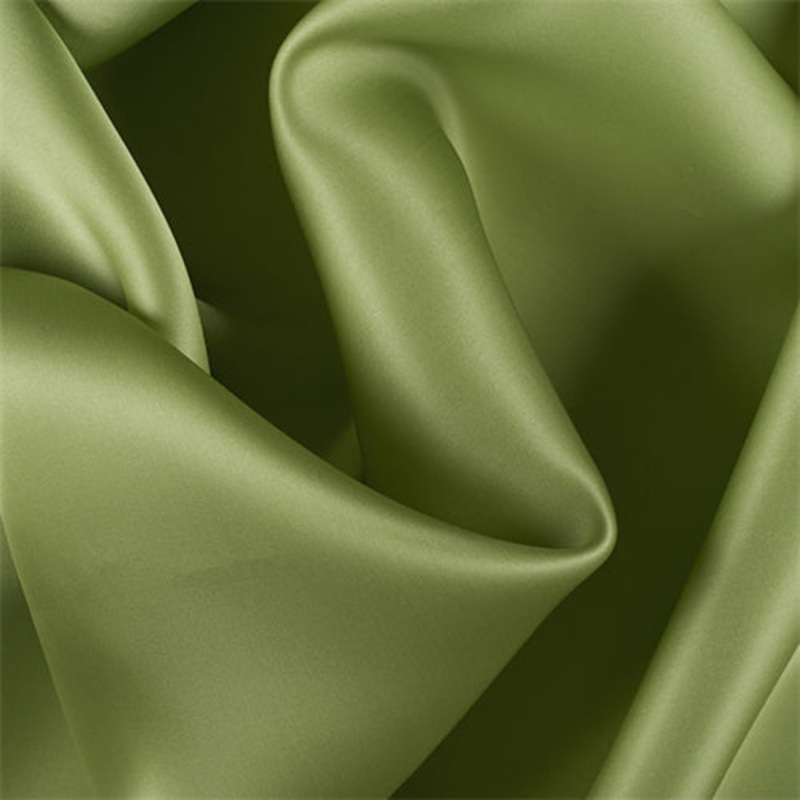 Runway Silks Apple Green Silk Satin Organza Fabric – Reorderable
