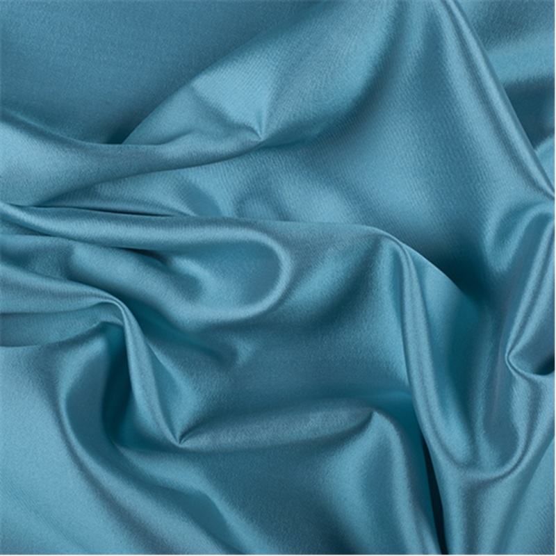 Runway Silks Turquoise Silk/Wool Gab Fabric – Reorderable