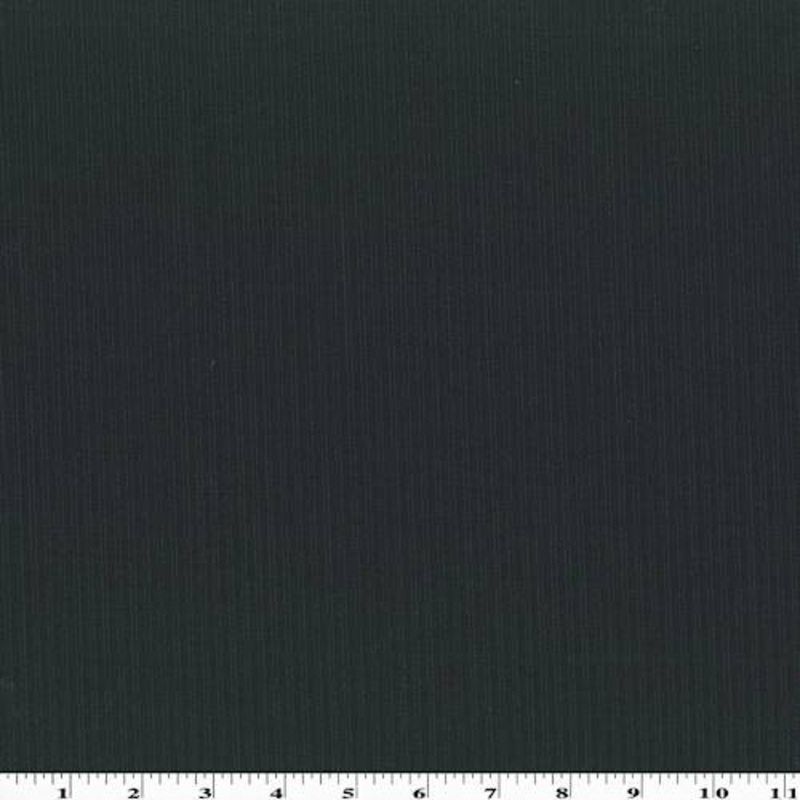 1 5/8 YD PC-Black/Gray Wool Blend Pinstripe Gabardine Suiting Fabric