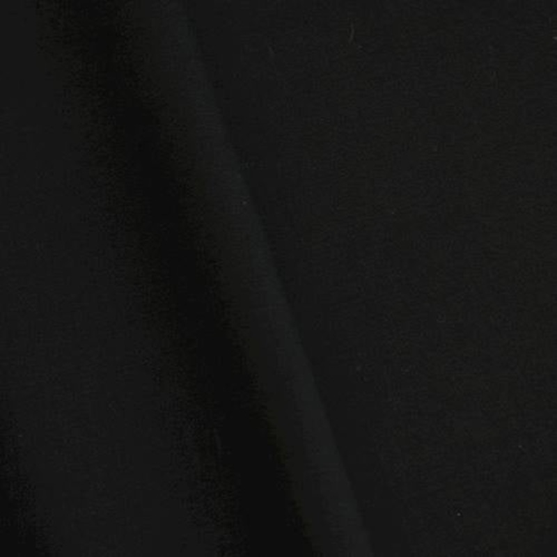1 YD PC-Basic Black Tropical Wool Blend Fabric