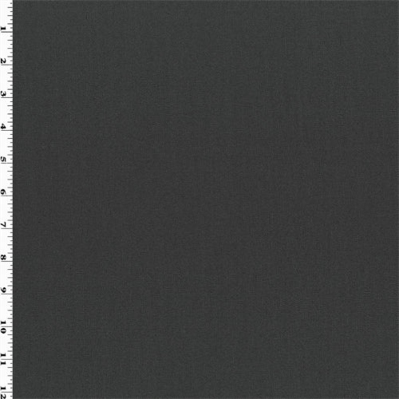 1 3/8 YD PC-Gray Wool Blend Suiting Fabric
