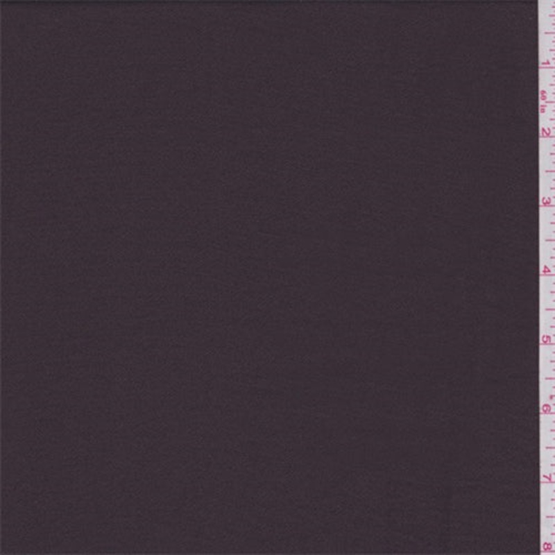 1 1/4 YD PC-Carob Brown Georgette Fabric