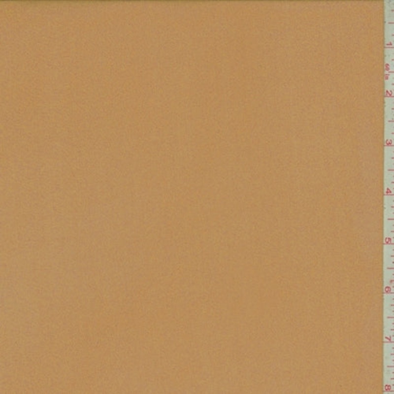 1 1/4 YD PC-Mustard Gold Silk Chiffon Fabric