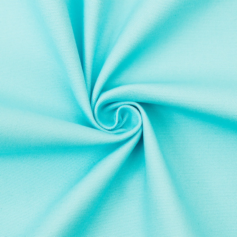 Baby Blue Cotton Solid Stretch Spandex Chino Twill Woven Fabric