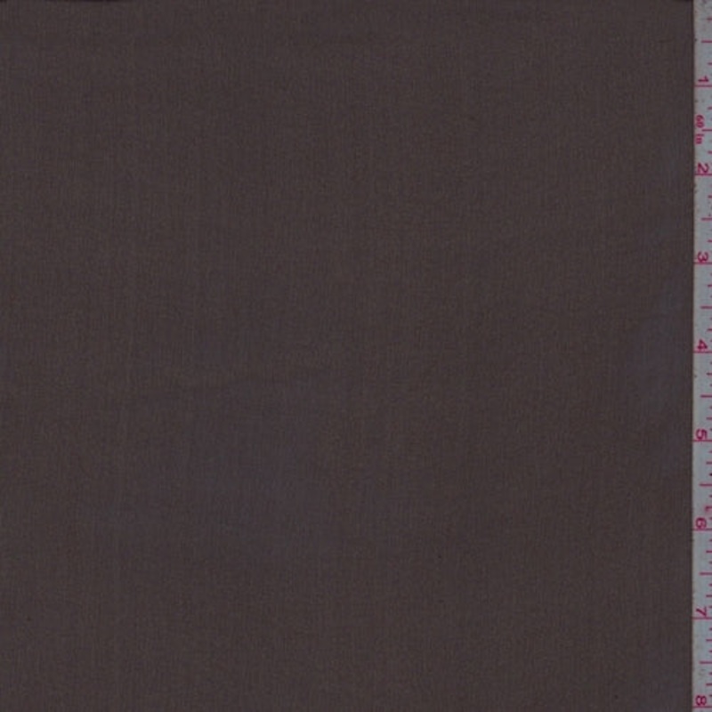 1 YD PC-Cigar Mist Silk Chiffon Fabric