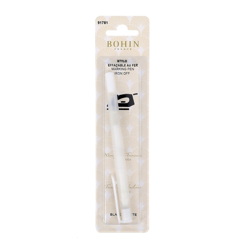 Heat-Erase Fabric Pen–White