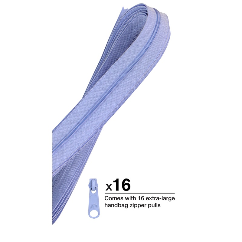 Zippers by the Yard Lilac