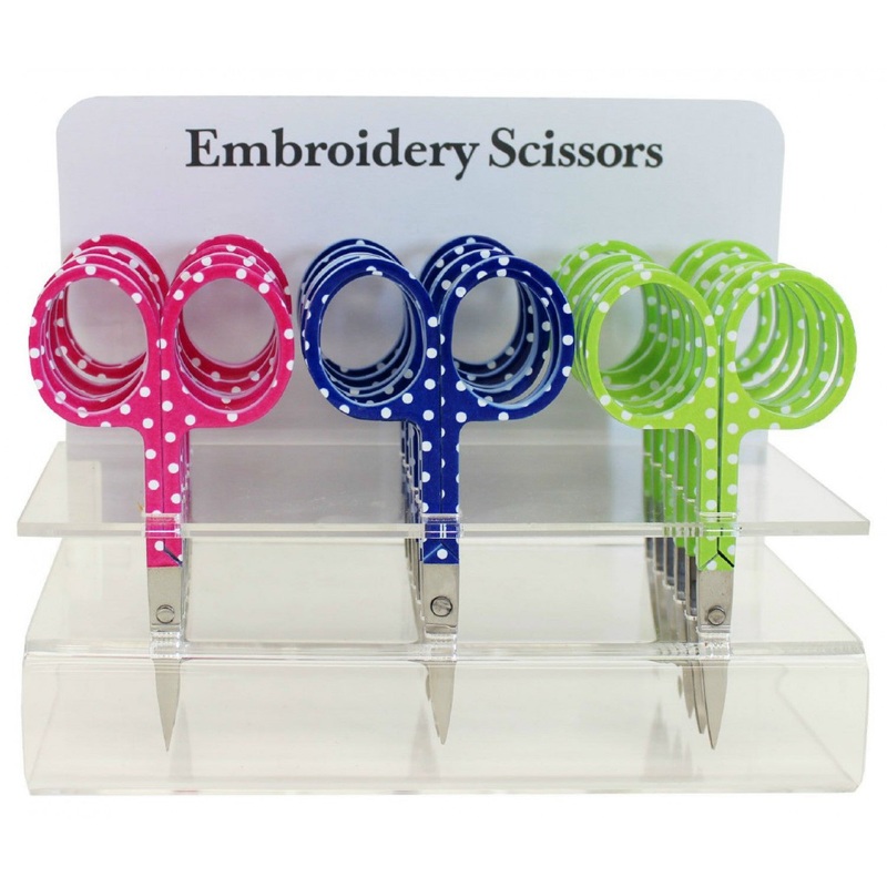 Embroidery Scissors Assorted Colors