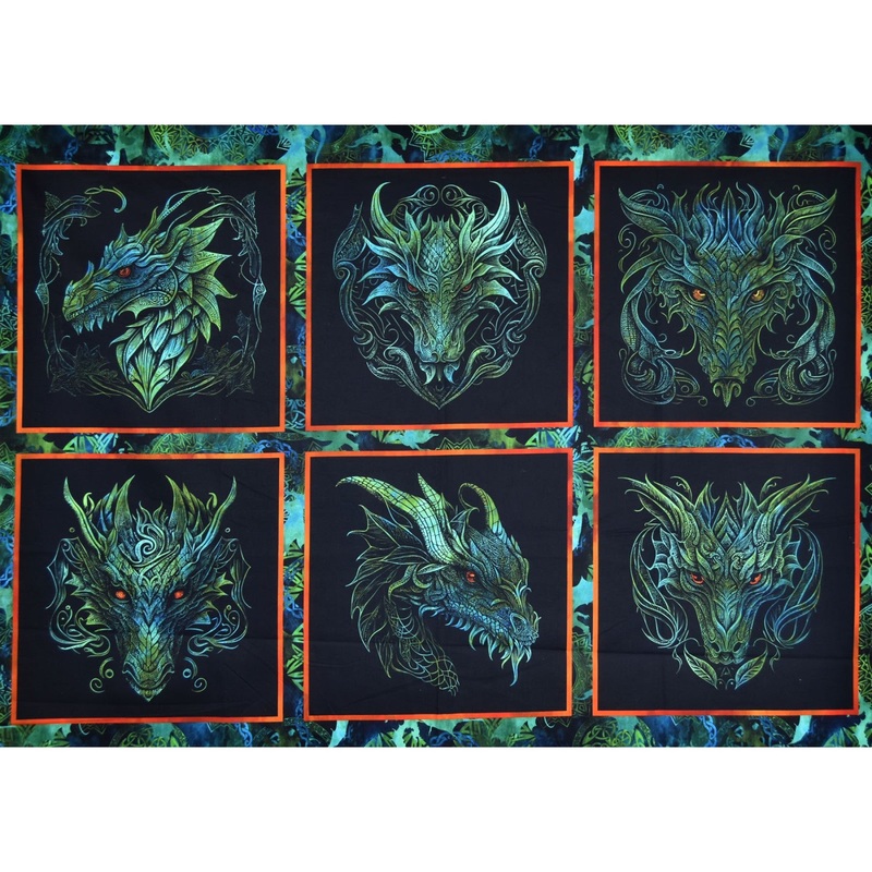 Dragons Emerald Reign 31″ Panel