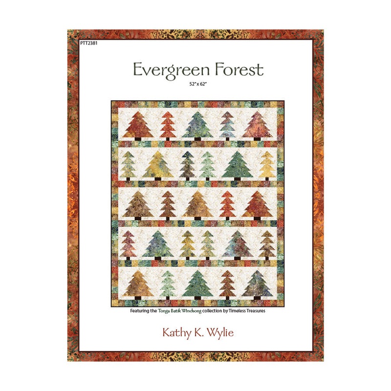 Evergreen Forest PTT2381 Quilt Pattern