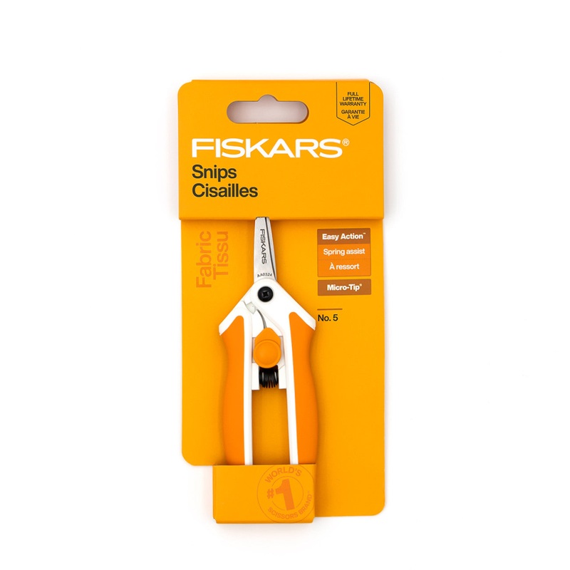 Fiskars Micro-Tip Easy Action Scissors No 5