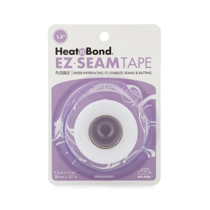 HeatnBond EZ-Steam Iron-On Fusible Sheer Batting & Seam Tape