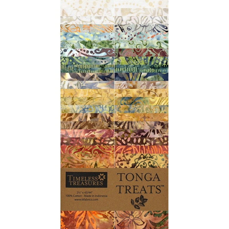 Tonga Batik Windsong Treat Strip Pack