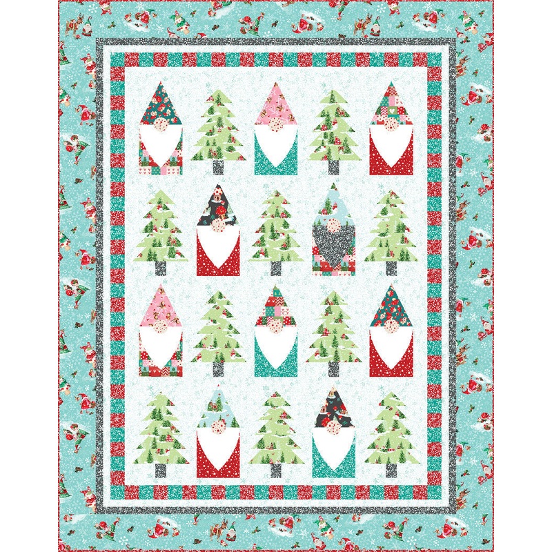 Jolly Gnome Gatherings Quilt Pattern